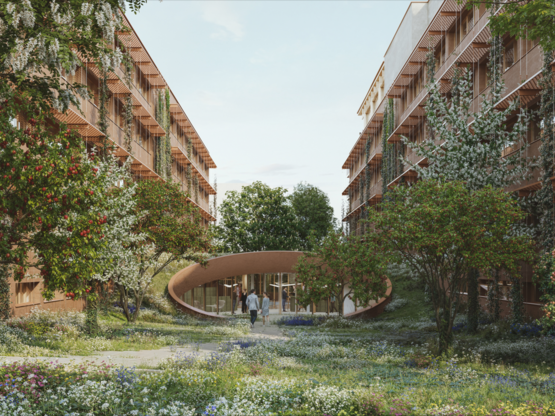 Amo&egrave;s laur&eacute;at du MGP de r&eacute;novation de l'IGN et l'OFB &agrave; Saint-Mand&eacute; certifi&eacute; HQE BD Excellent !