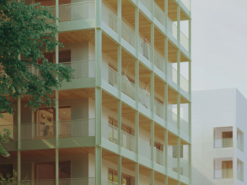Restructuration d'immeubles existants avec transformation de bureaux en logements, commerces et crèche