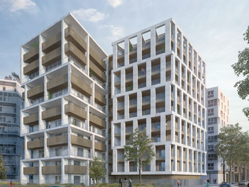 Construction de 54 logements, ZAC du Bac d'Asnières