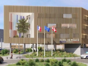 Programmation et AMO pour la Construction d'un Hôtel de Police à Annecy